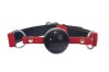 Silicone Ball Gag Black/Red
