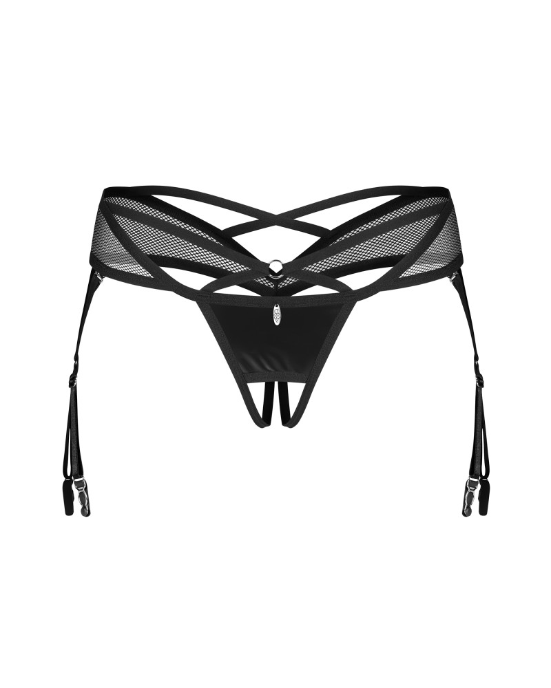 Dominna crotchless thong L/XL