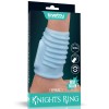 Vibrating Spiral Knights Ring Blue