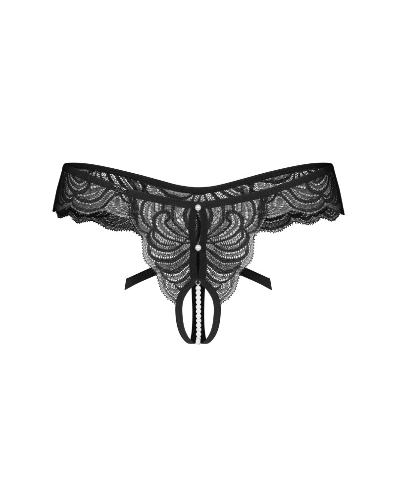 Trinise crotchless thong S/M