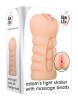 ADAM'S TIGHT STROKER WITH MASSAGE BEADS